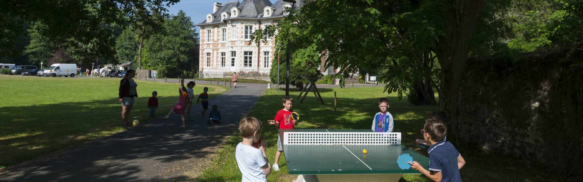 Accueil de groupe scolaire au château la Plinguetière en Loire-Altantique