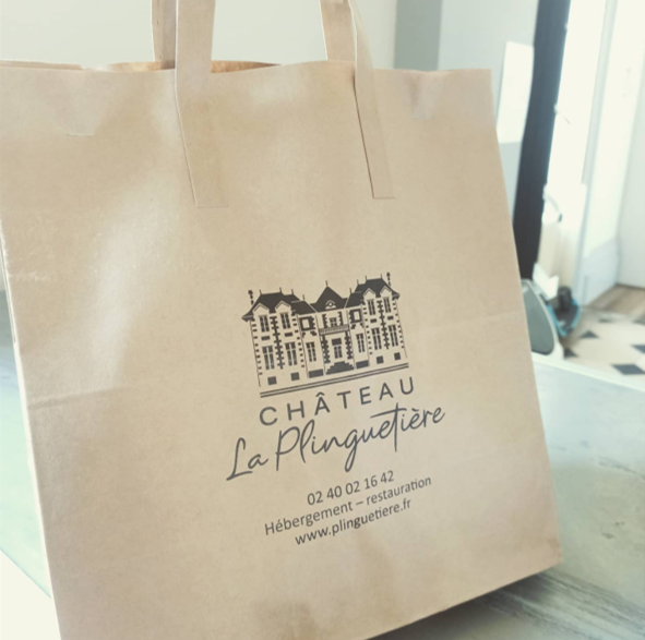 Vente de repas à emporter à Nantes avec le restaurant du château la Plinguetière