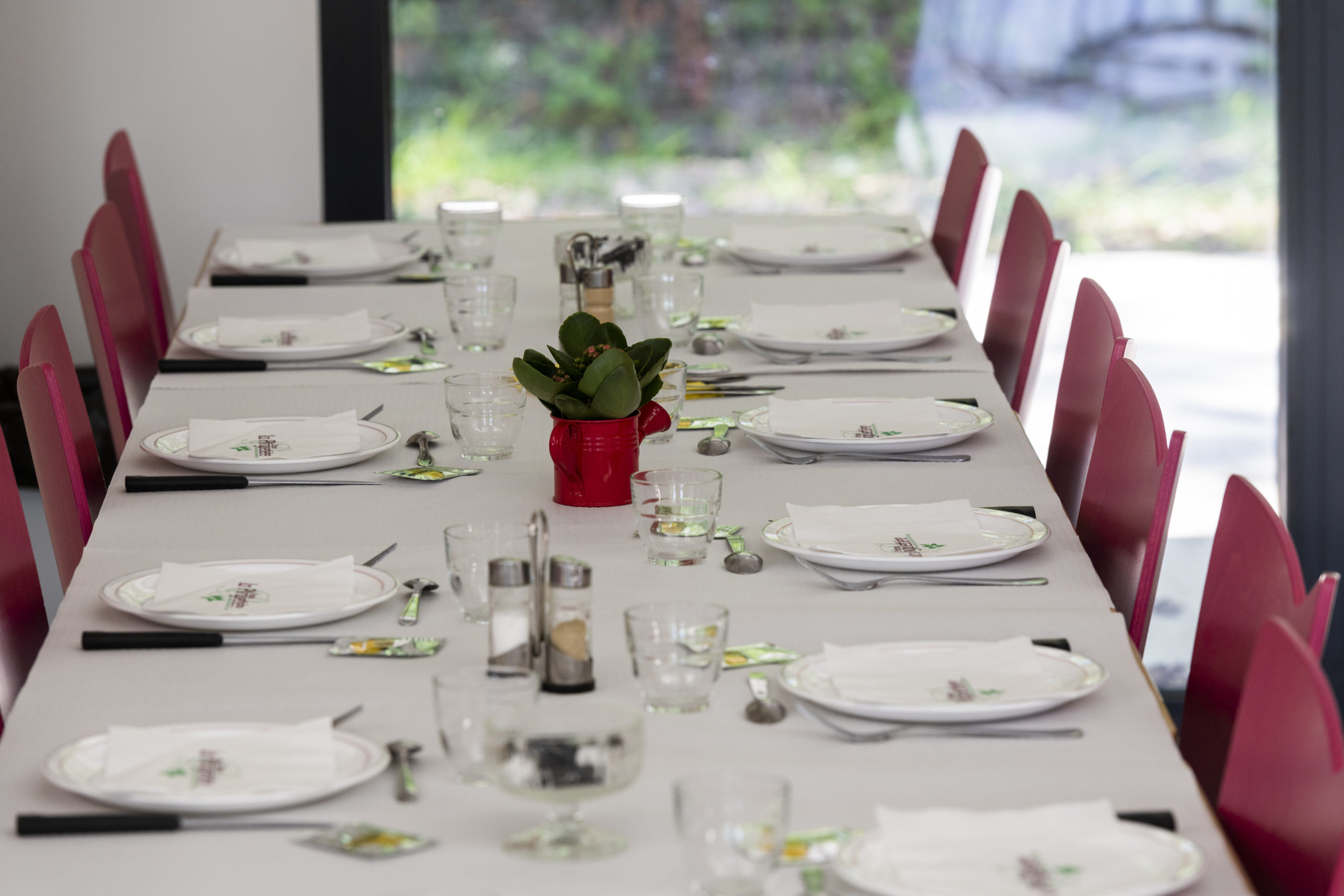 Repas d'entreprise au restaurant du château la Plinguetière près de Nantes